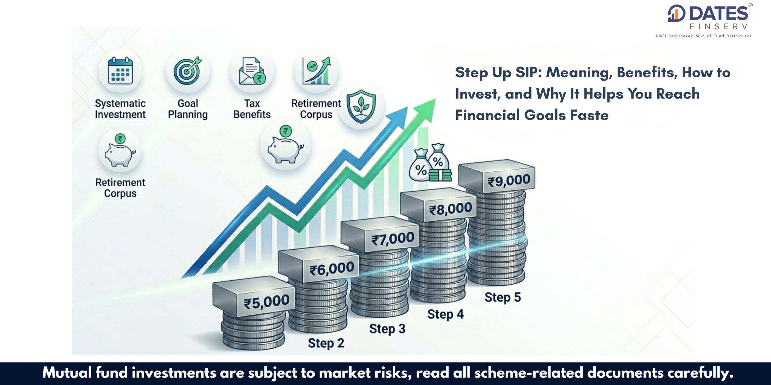 Step Up SIP: Meaning, Benefits, How to Invest, and Why It Helps You Reach Financial Goals Faster?
